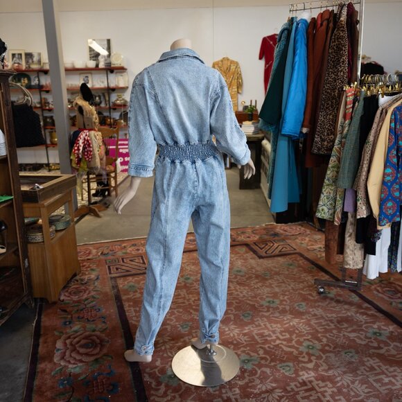 Retrofete Denim Jumpsuit - Picture 11 of 16